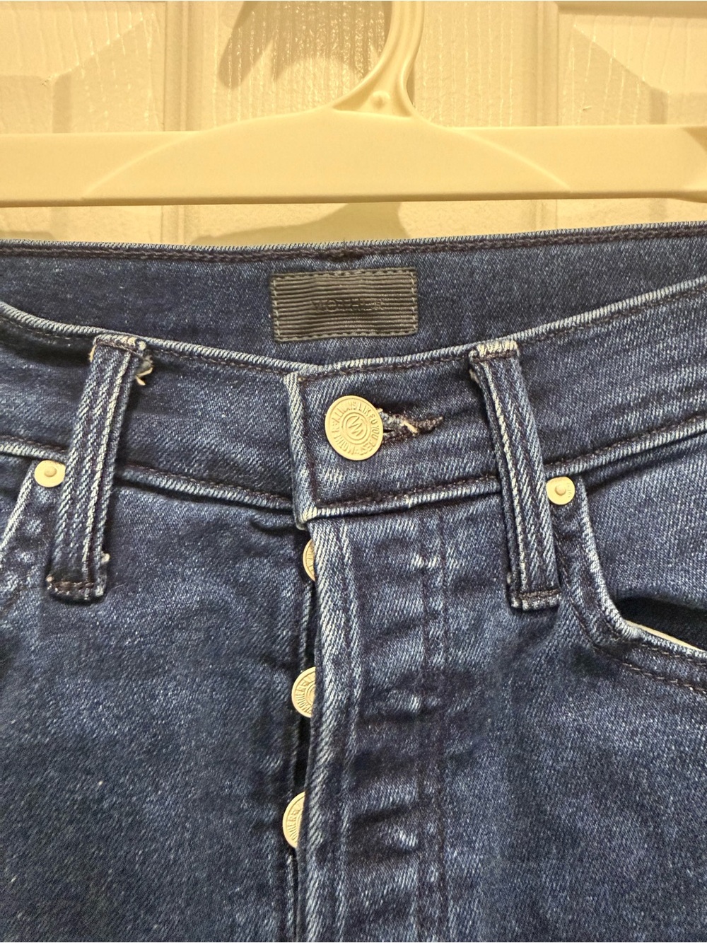 MOTHER The Tripper Ankle Jeans In Taking Shape Size 24 - Picture 5 of 14